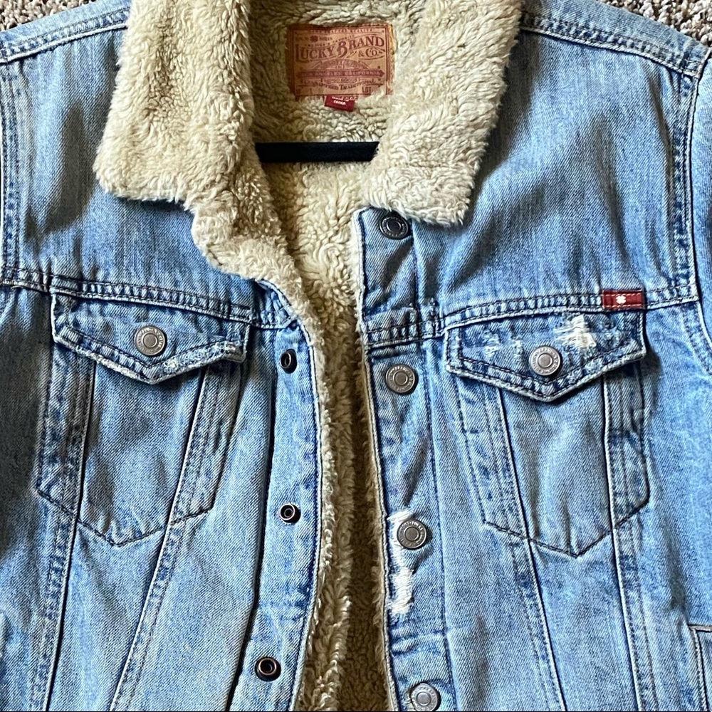 LUCKY BRAND JEAN JACKET